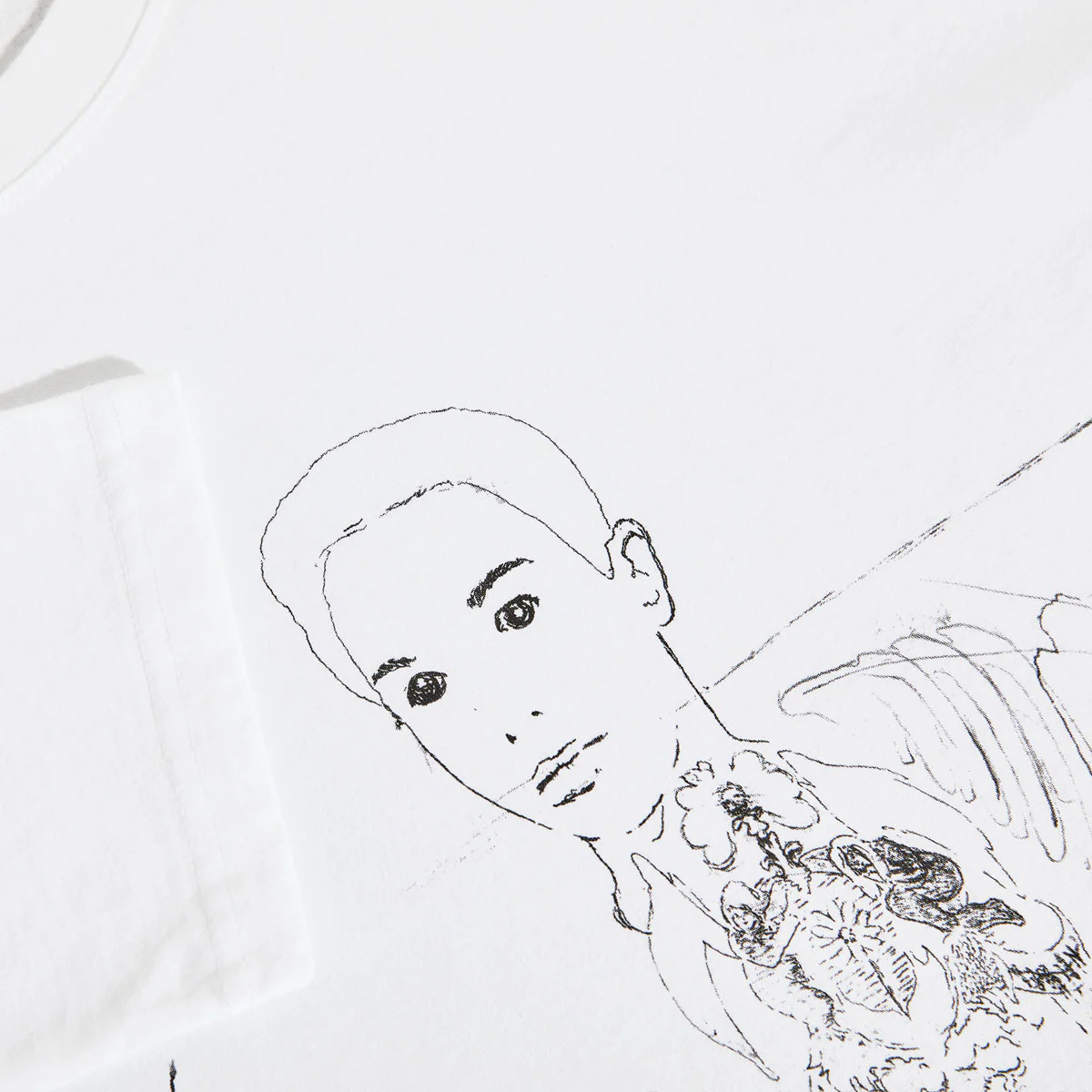 Polar Steve Rêve Long Sleeve T-Shirt - White - Image 4