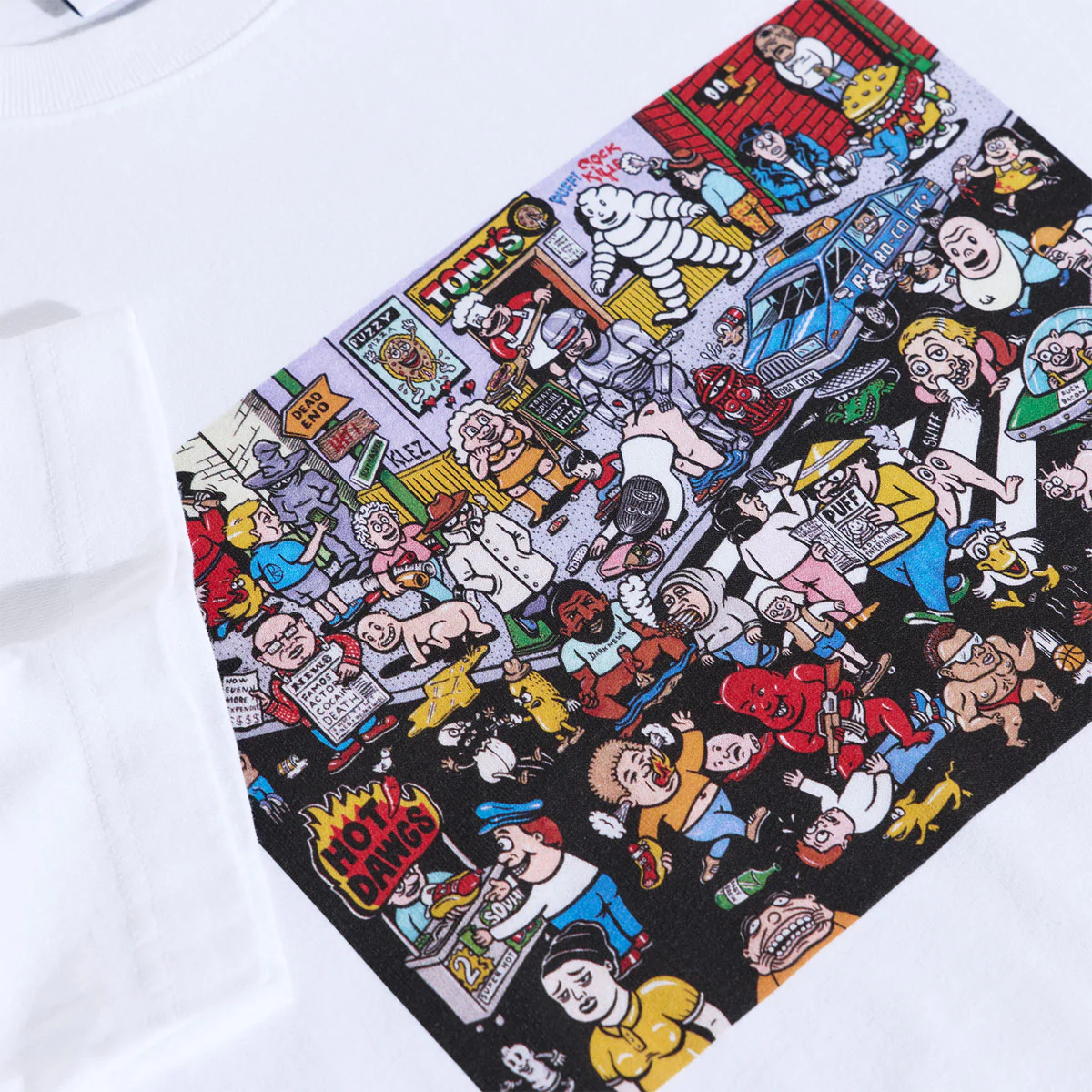 Polar Street Corner T-Shirt - White - Image 2