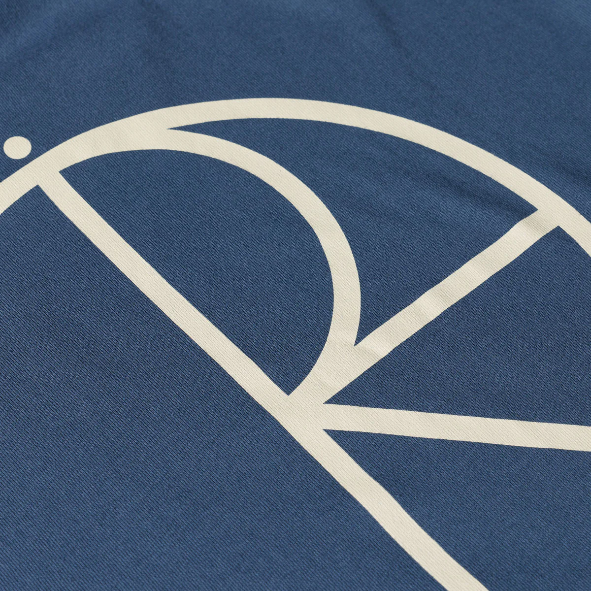 Polar Stroke Logo Contrast T-Shirt - Grey Blue - Image 4