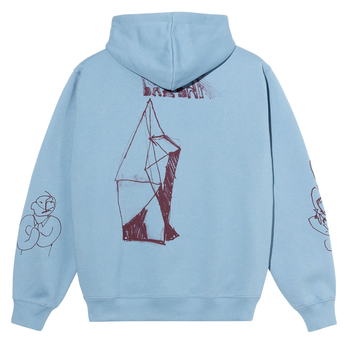 Polar The End Dave Hoodie - Dove Blue - Image 2
