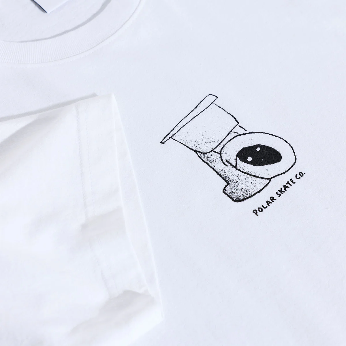 Polar Toilet T-Shirt - White - Image 2
