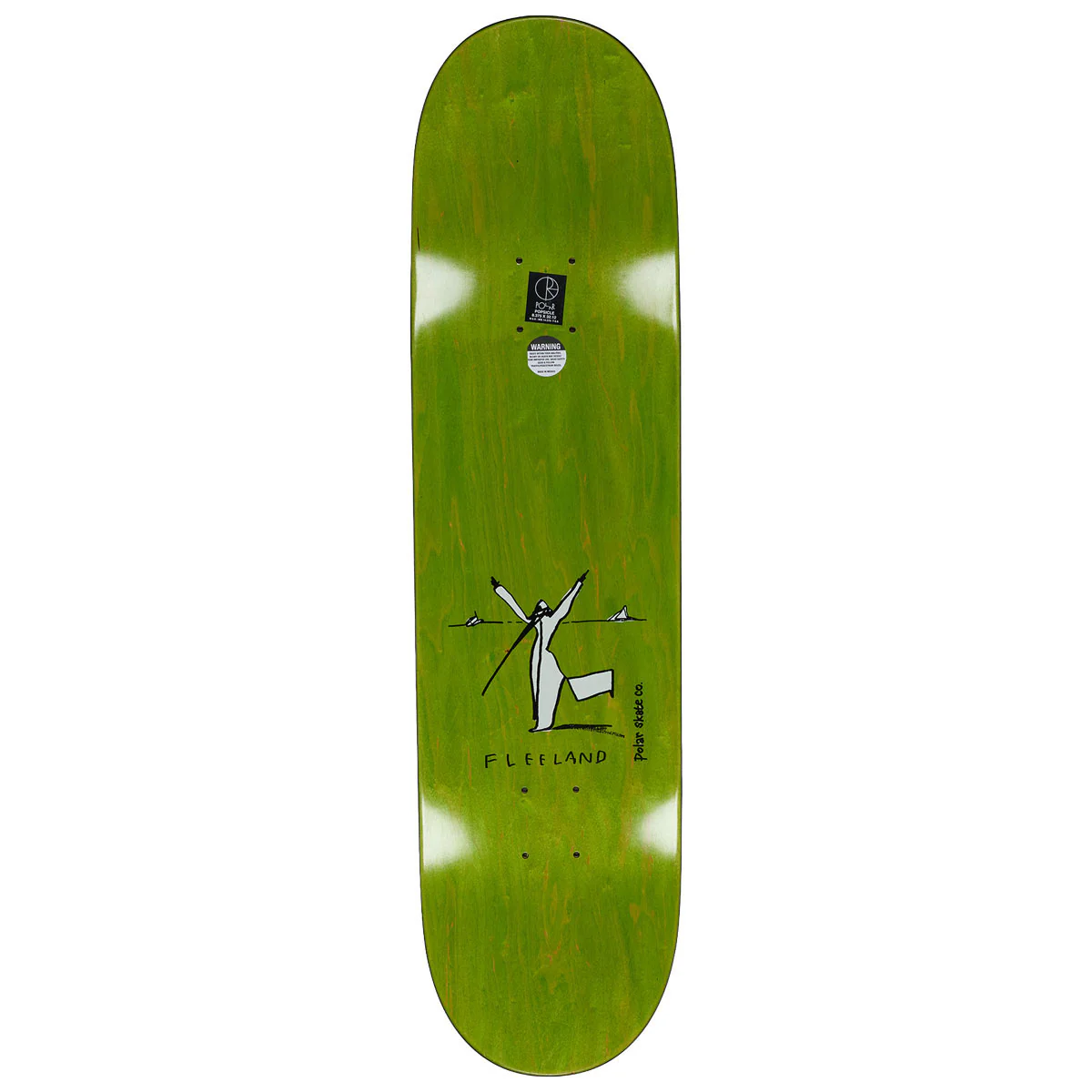 Polar Two Runners Team Skateboard Complete - 8.375" - Image 2