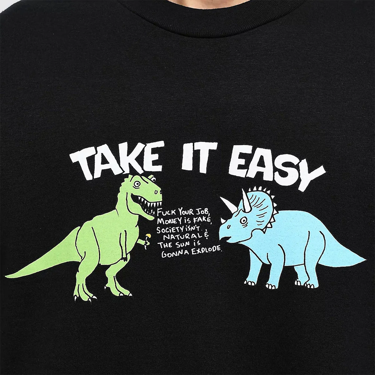 Porous Walker Take It Easy T-Shirt - Black - Image 2