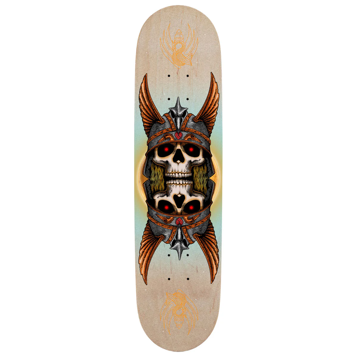 Powell-Peralta Andy Anderson Skull Egg Grip tape - Clear - 10.50" - Image 2