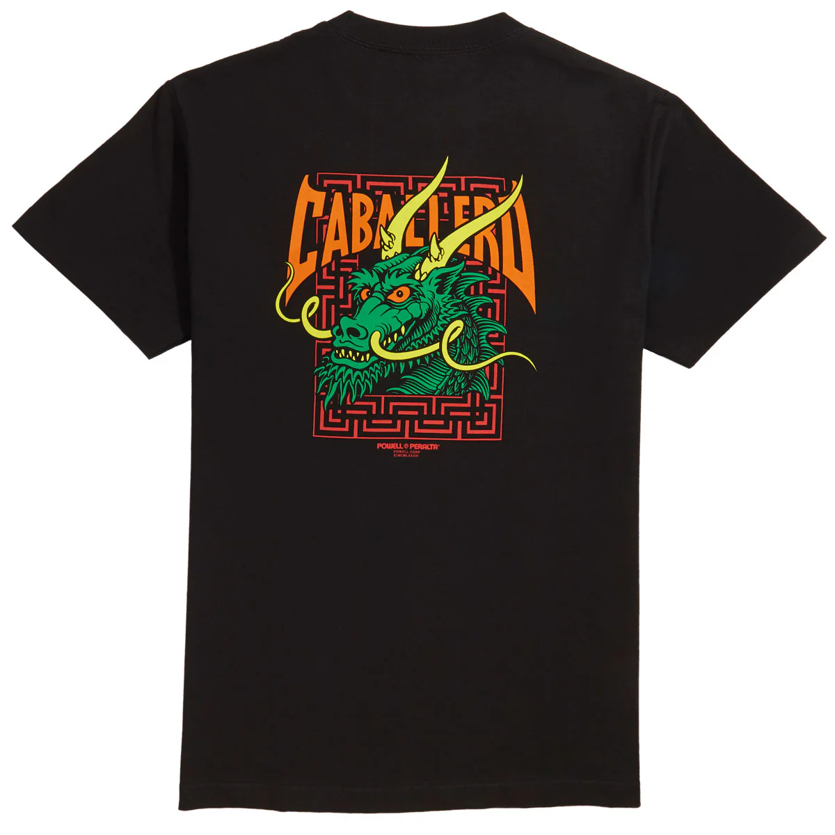 Powell-Peralta Cab Street Dragon T-Shirt - Black - Image 2
