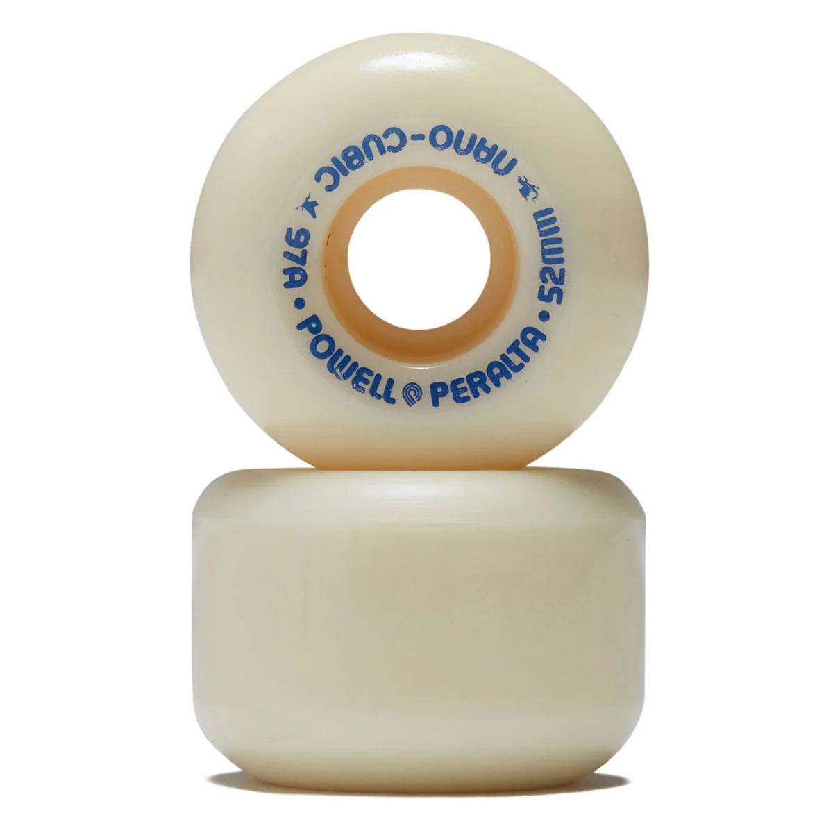 Powell-Peralta Dragon Formula Nano Cubic Andy Anderson 97a Skateboard Wheels - Off White - 52mm - Image 2