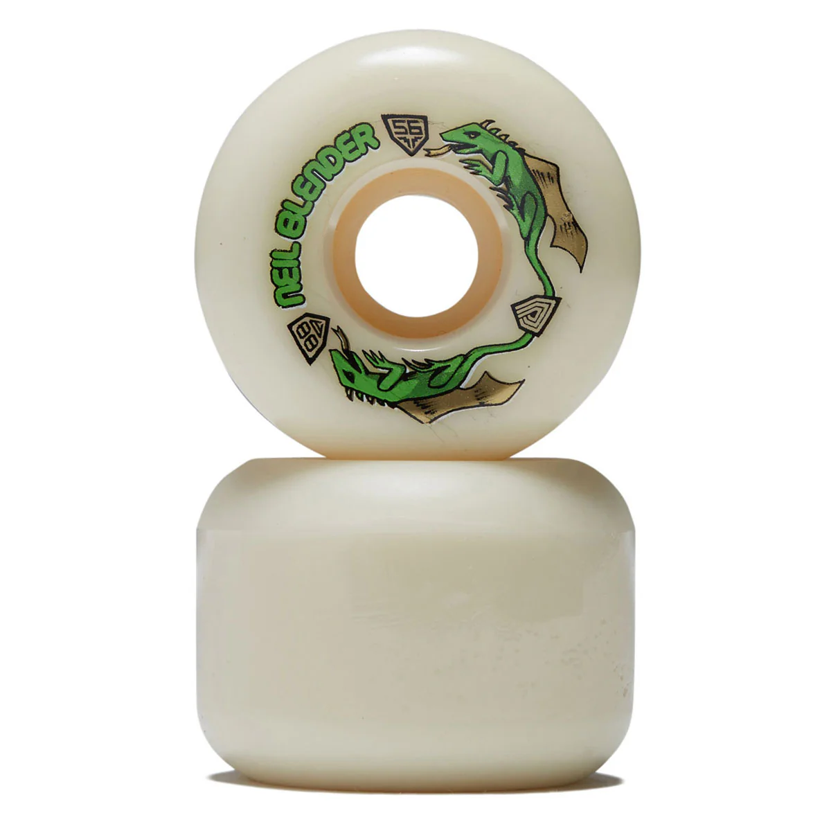 Powell-Peralta Dragon Formula Niel Blender 88a A2 Skateboard Wheels - Off White - 56mm - Image 2