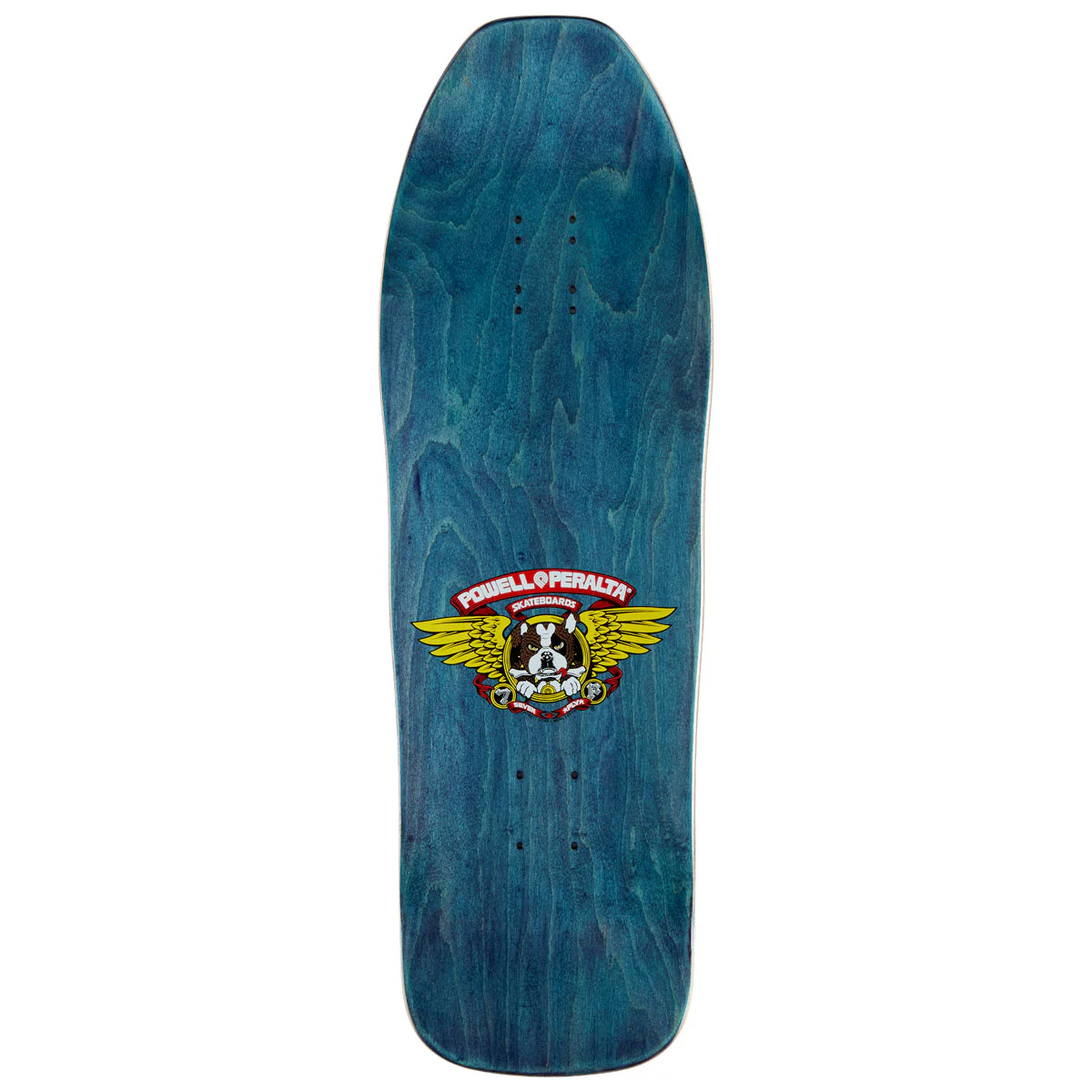 Powell-Peralta Frankie Hill Bull Dog 13 Skateboard Deck - Blue/Red Fade - 10.00" - Image 2