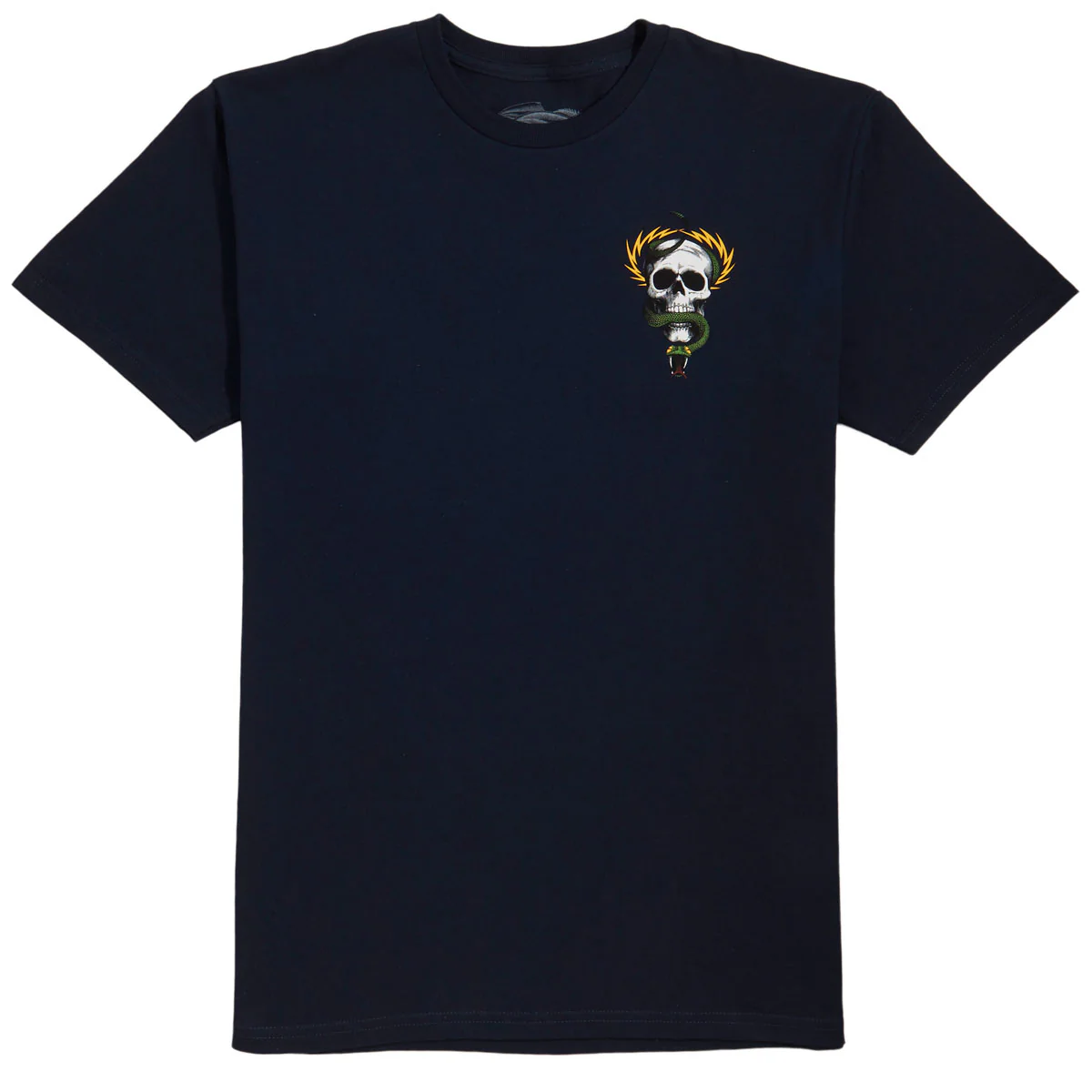 Powell-Peralta McGill Skull and Snake T-Shirt - Navy - Image 2