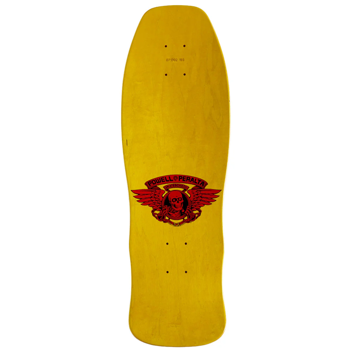 Powell-Peralta Per Wilinder Skull 12 Skateboard Complete - Red/Yellow Fade - 9.625" - Image 2