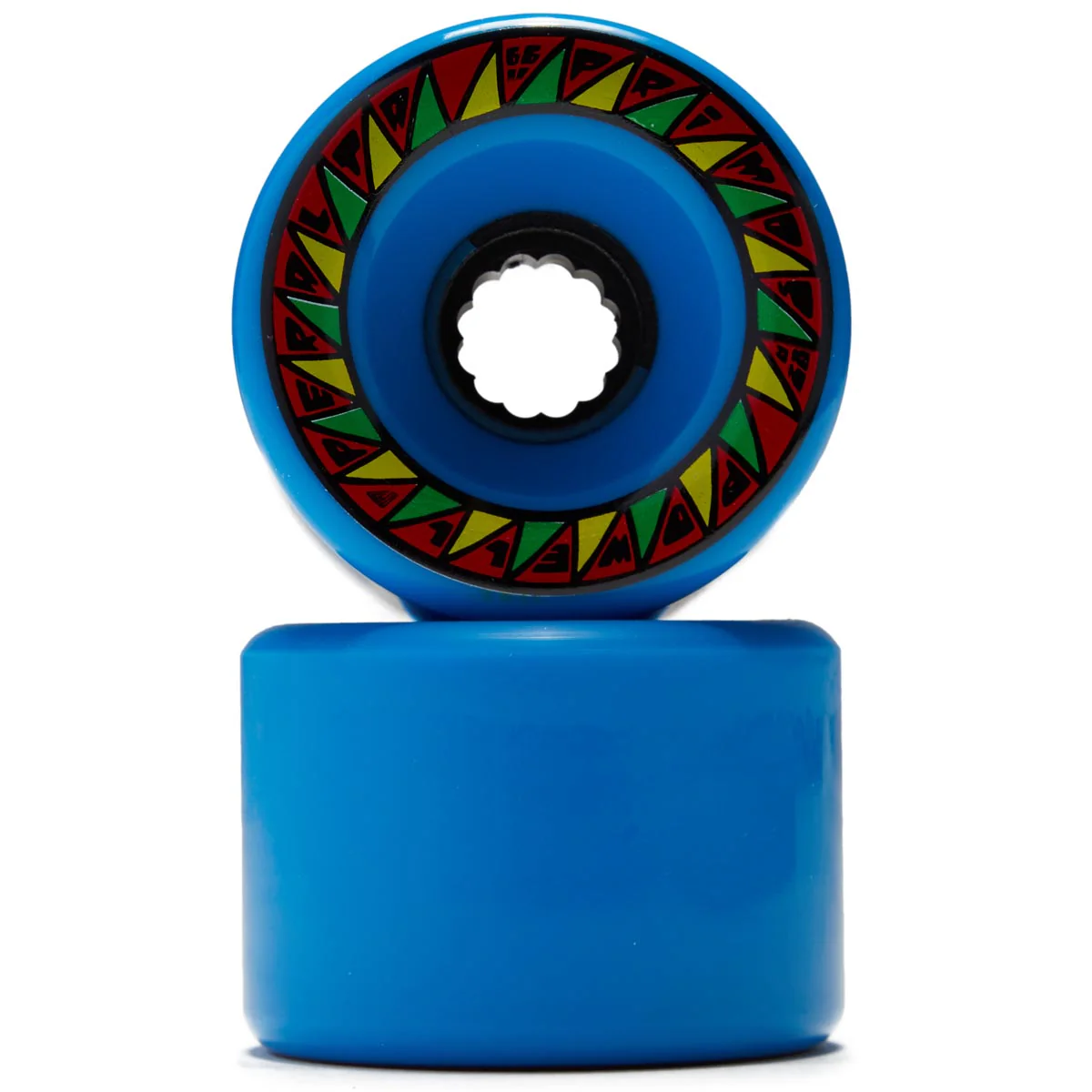 Powell-Peralta Primo 82a Longboard Wheels - Blue - 66mm - Image 2