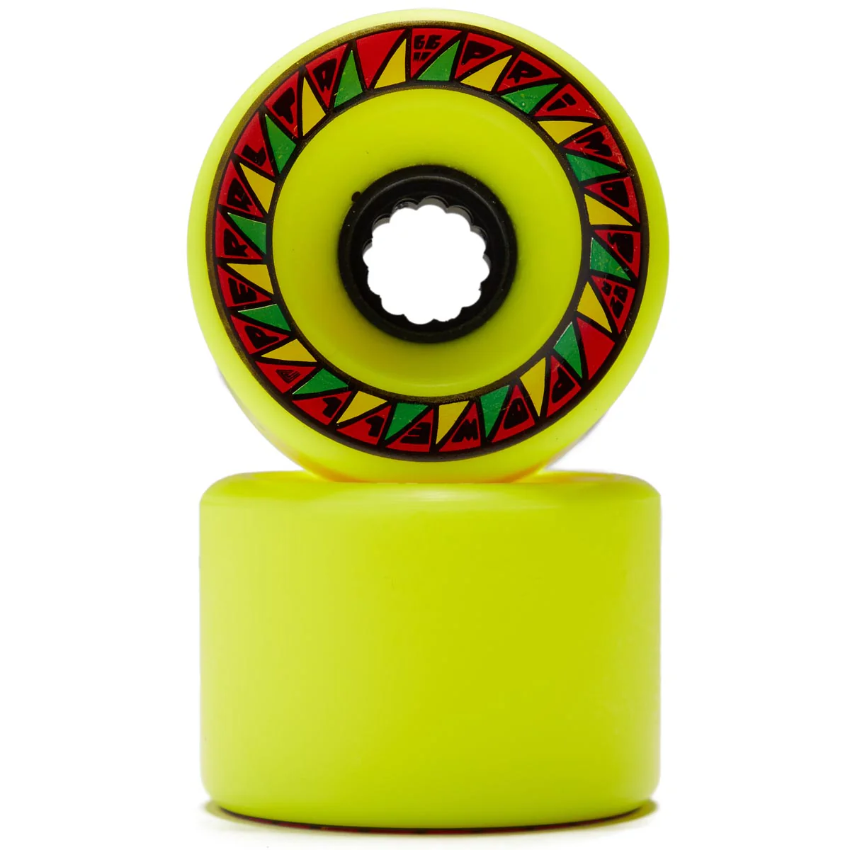 Powell-Peralta Primo 82a Longboard Wheels - Yellow - 66mm - Image 2
