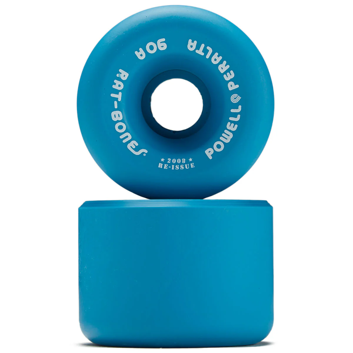 Powell-Peralta Rat Bones 90A Skateboard Wheels - Blue - 60mm - Image 2