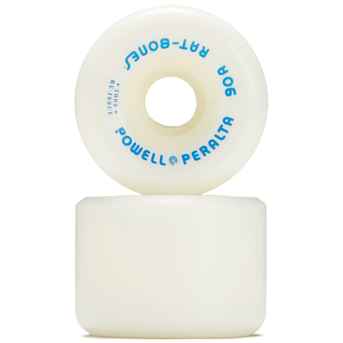 Powell-Peralta Rat Bones 90A Skateboard Wheels - White - 60mm - Image 2