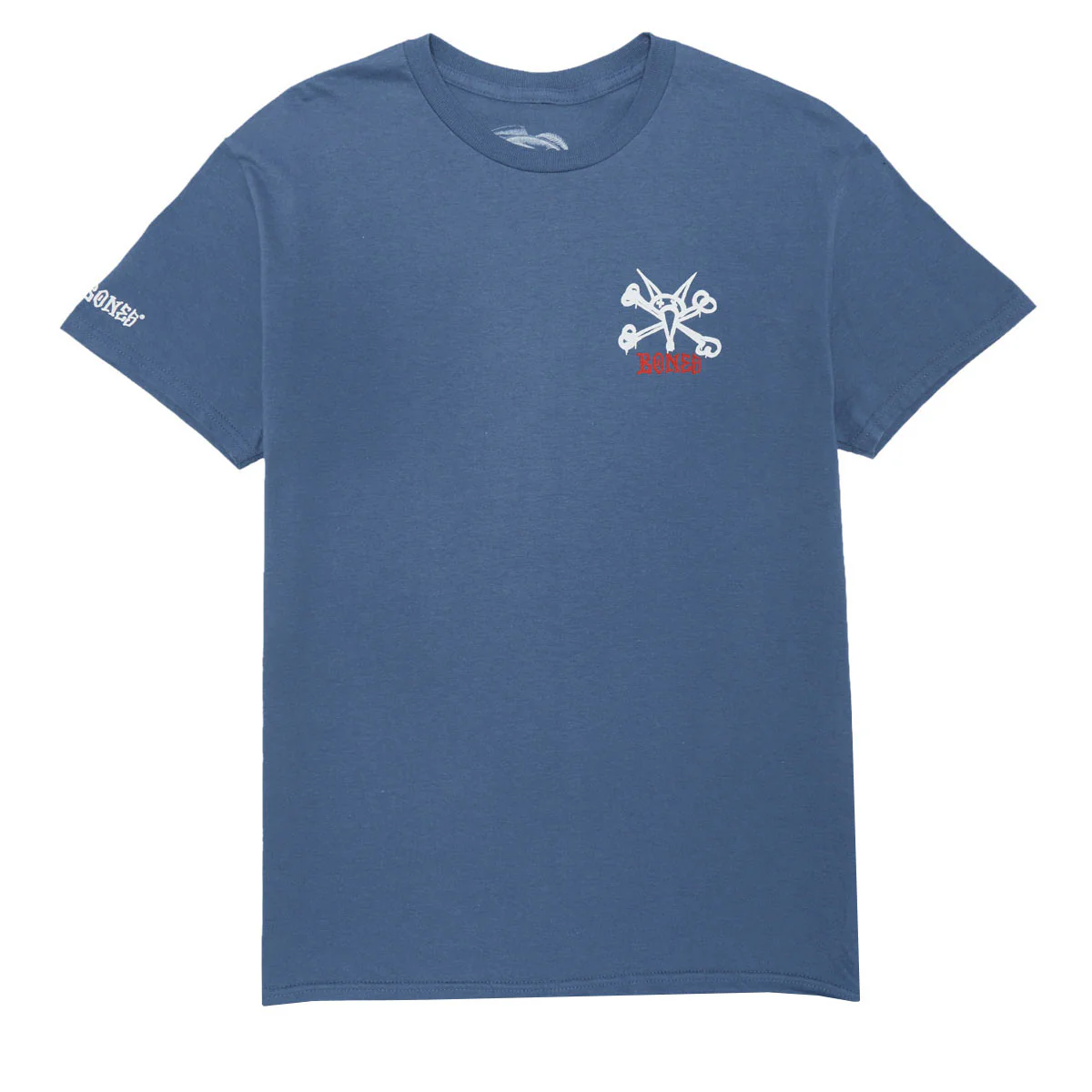 Powell-Peralta Rat Bones T-Shirt - Indigo Blue - Image 2