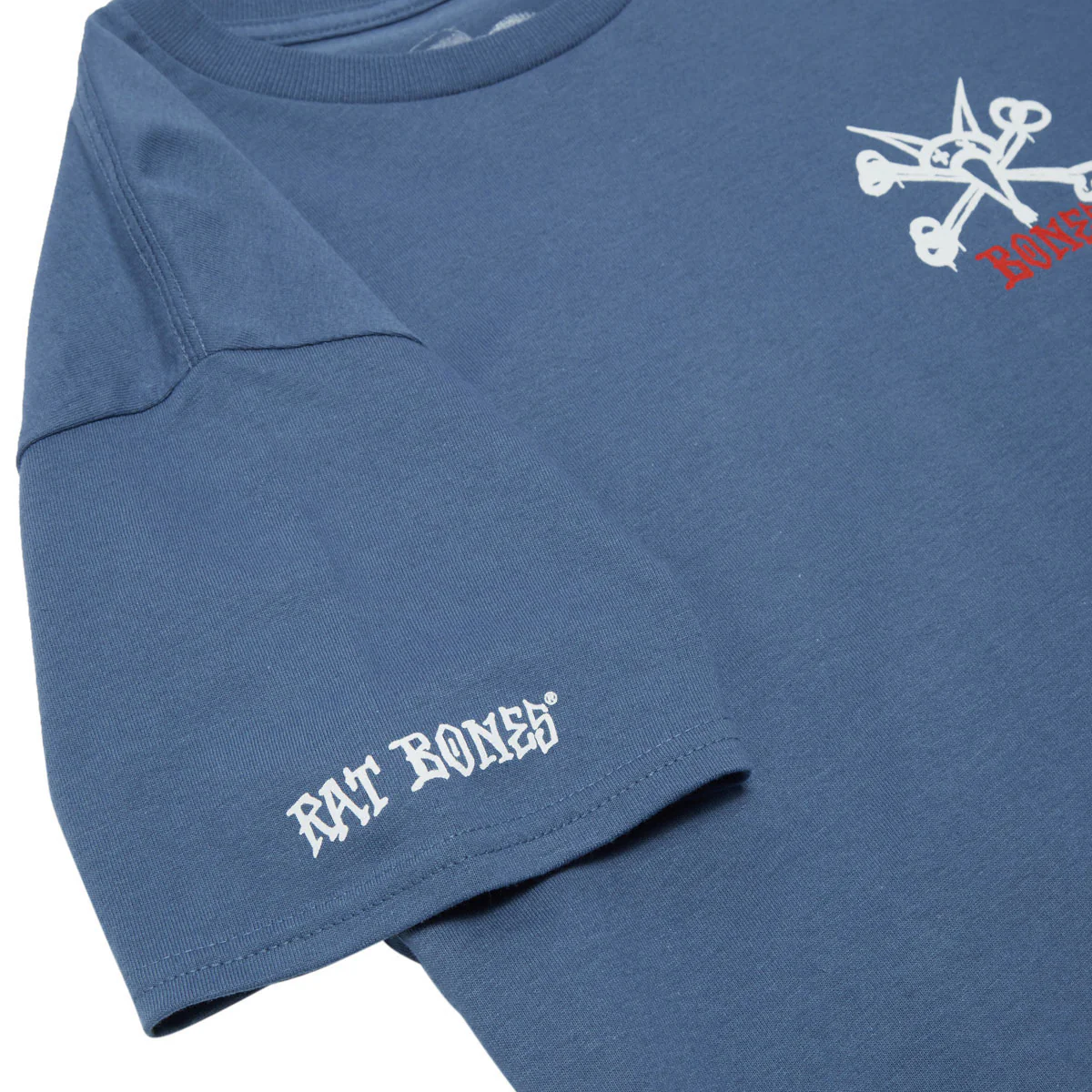 Powell-Peralta Rat Bones T-Shirt - Indigo Blue - Image 3