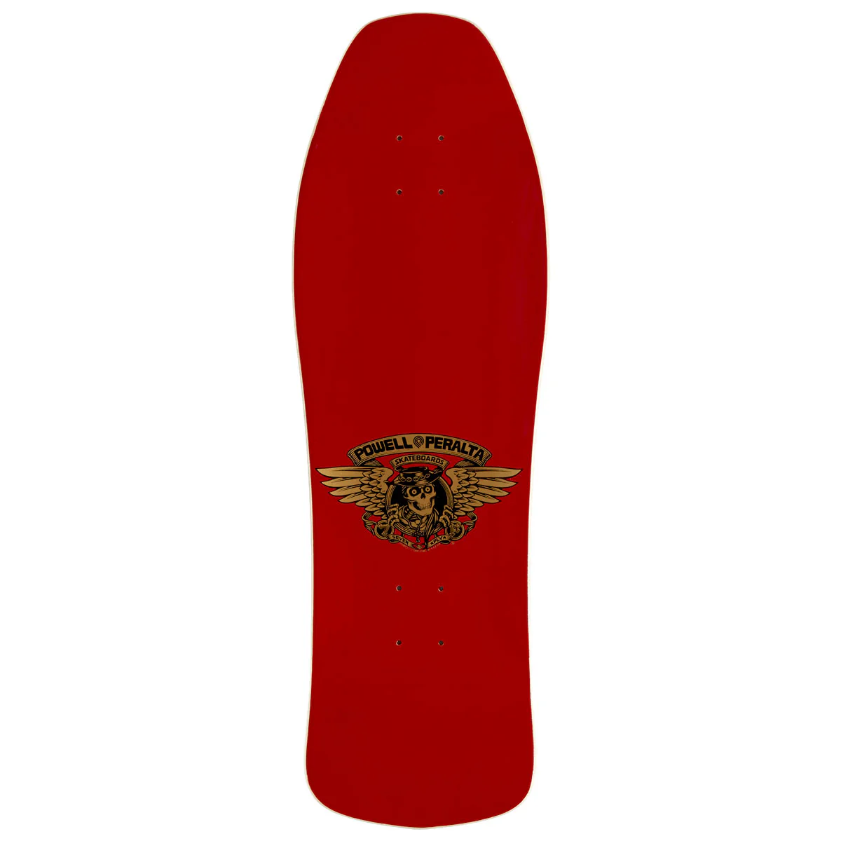 Powell-Peralta Ray Underhill OG Cross 2 Skateboard Deck - Burgundy/Gold Foil - 10.00" - Image 2