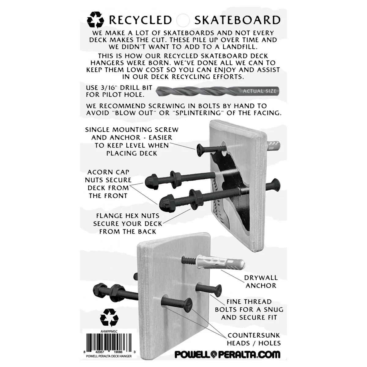Powell-Peralta Recycled Deck Wall Hanger - Image 3