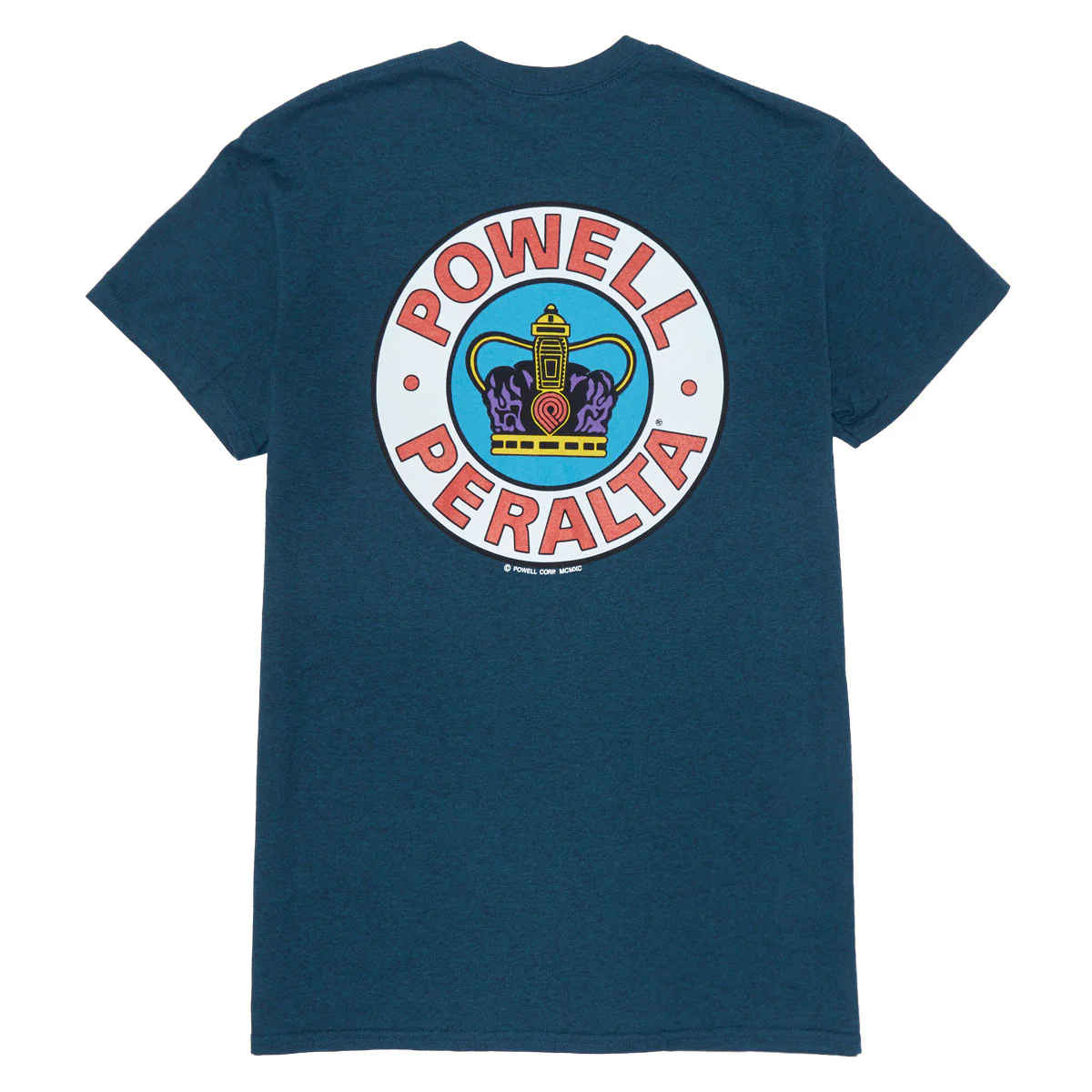 Powell-Peralta Supreme T-Shirt - Midnight Teal - Image 2