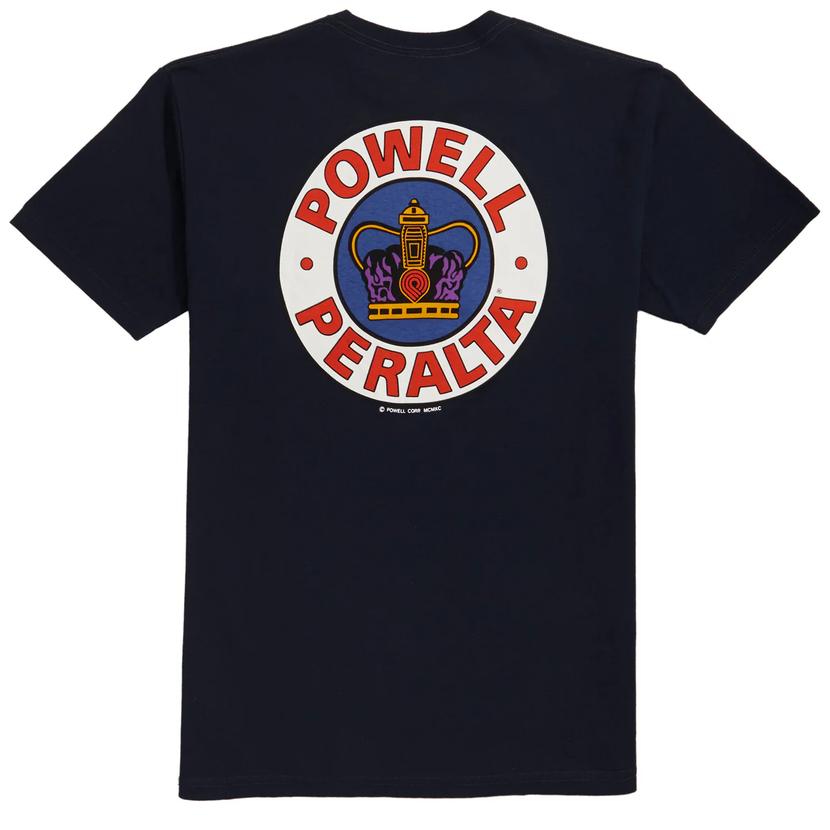 Powell-Peralta Supreme T-Shirt - Navy - Image 2