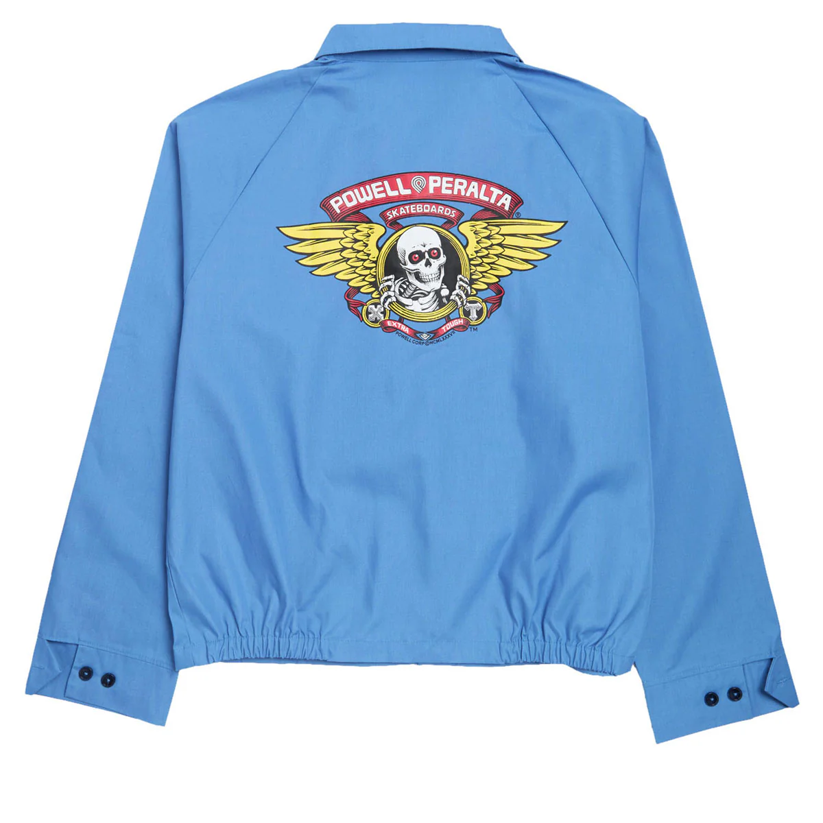 Powell-Peralta Winged Ripper Gas Jacket - Postal Blue - Image 2
