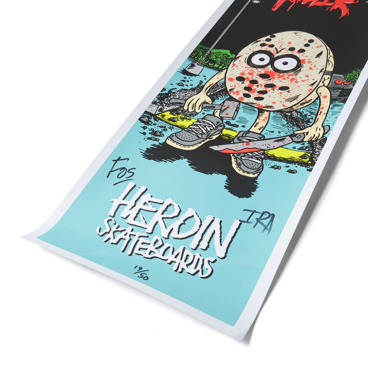 Pragmatic Prints x Heroin Curb Killer Print - Blue - Image 2