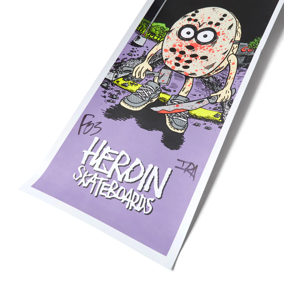 Pragmatic Prints x Heroin Curb Killer Print - Purple - Image 2