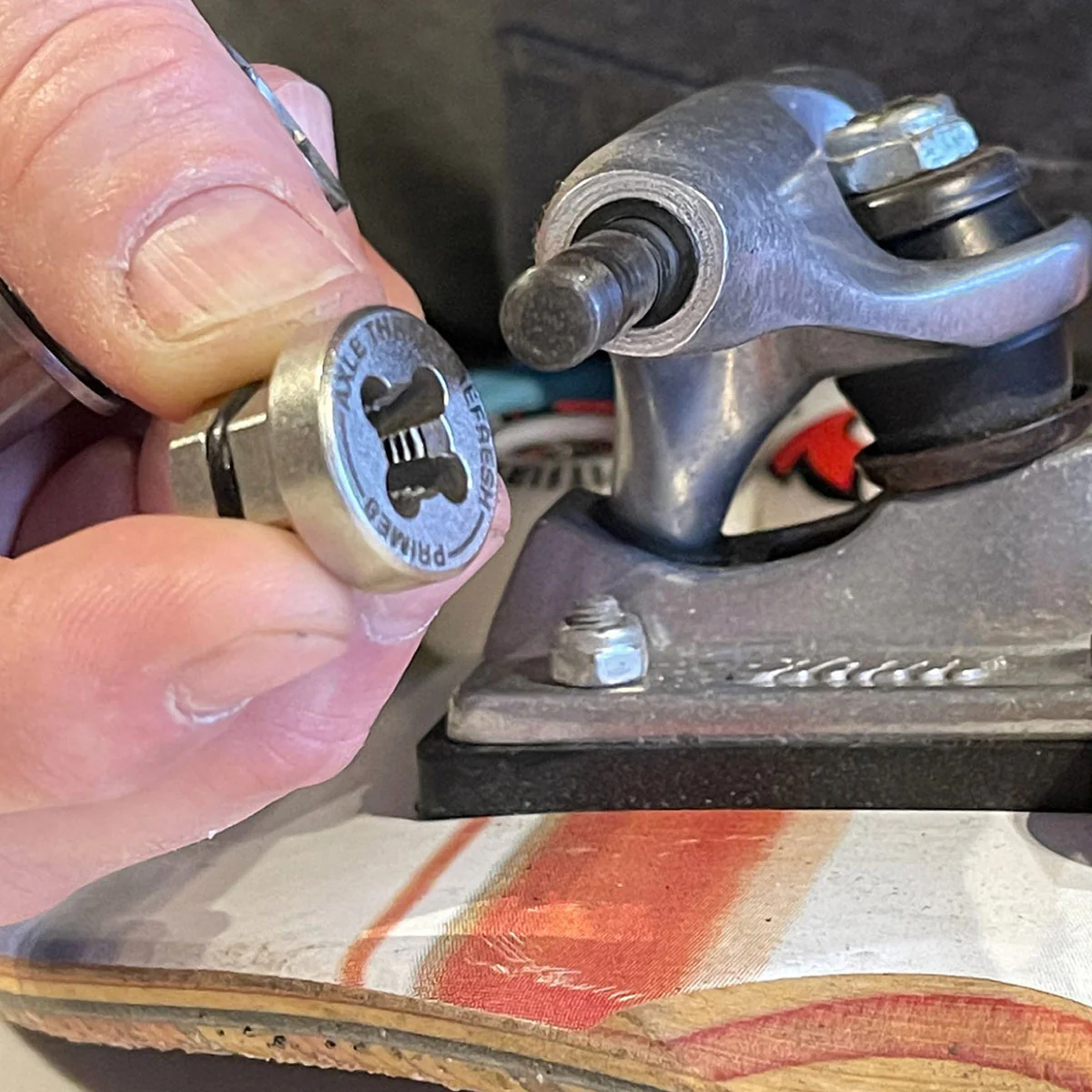 PRIME8 Axle Thread Refresh - Polished - Image 4