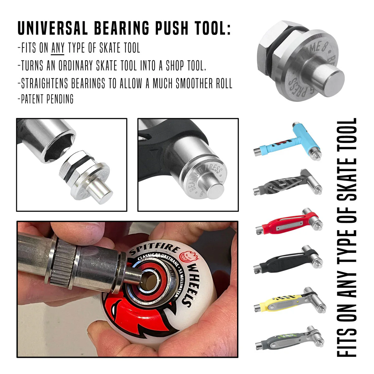 PRIME8 Bearing Press - Polished - Image 3