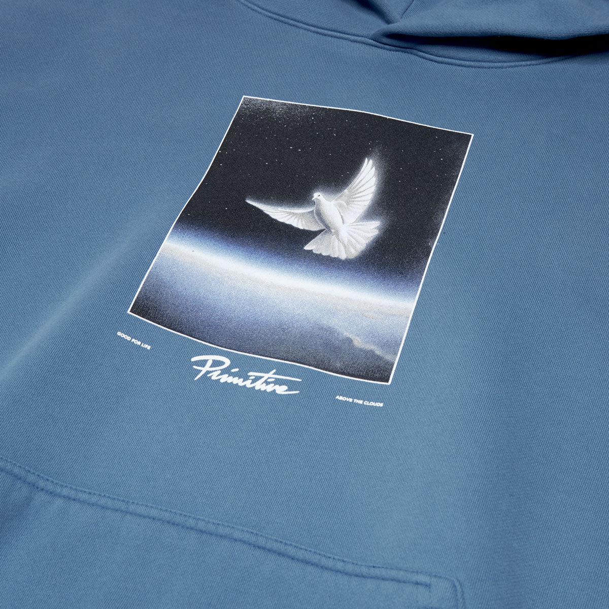 Primitive Above Hoodie - Columbia Blue - Image 2