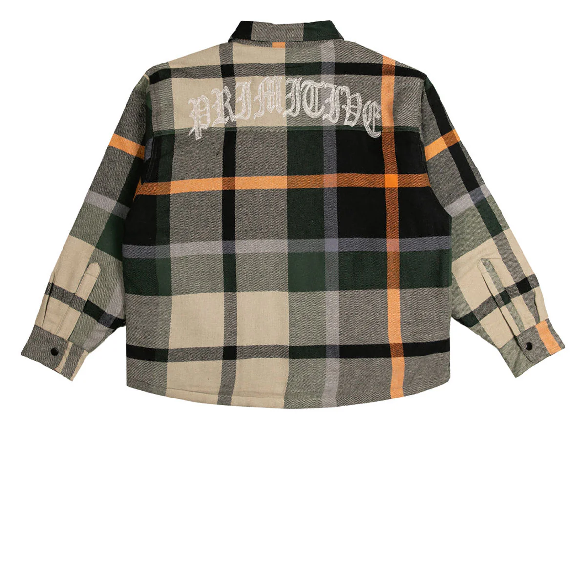 Primitive Circuit Flannel Jacket - Khaki - Image 2