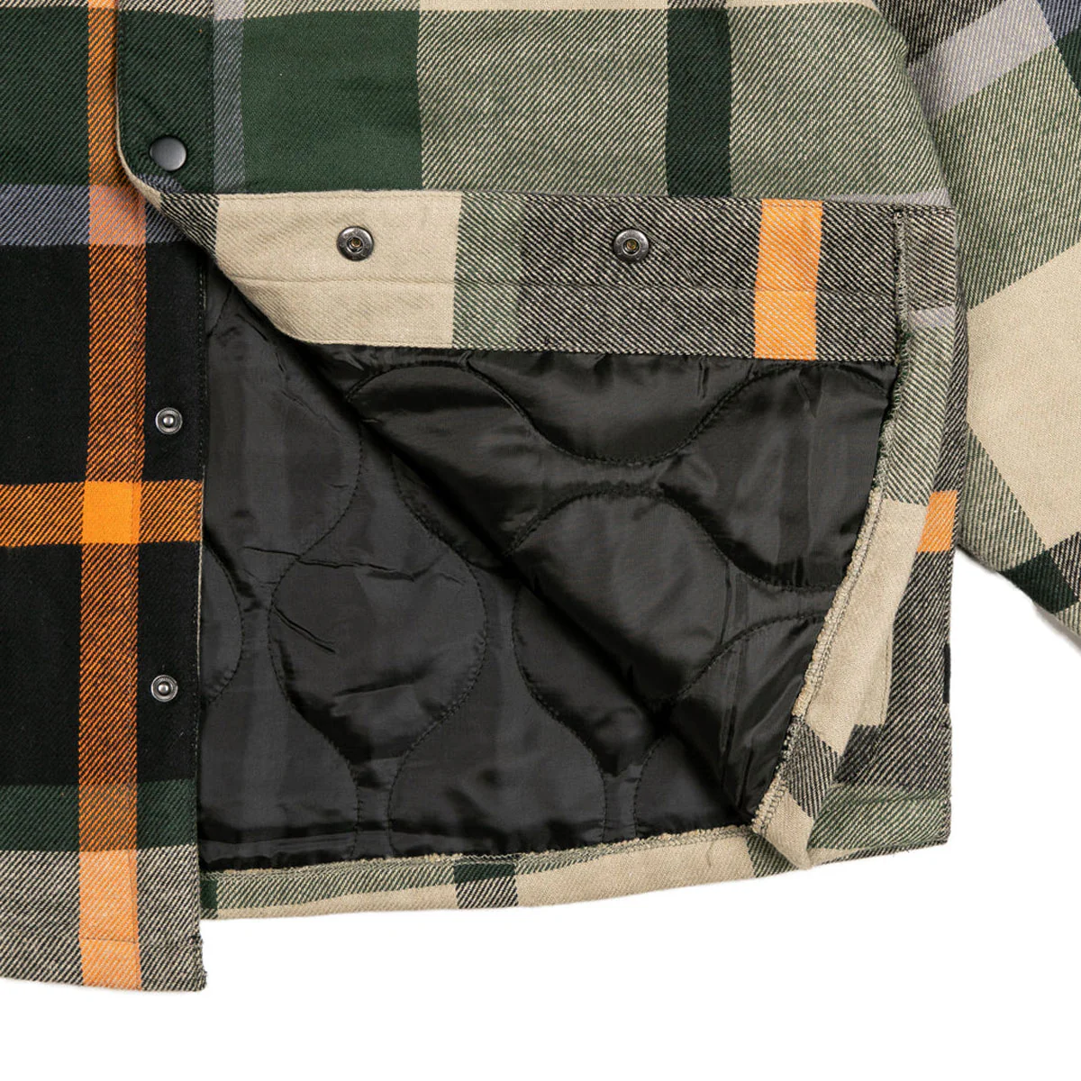 Primitive Circuit Flannel Jacket - Khaki - Image 4