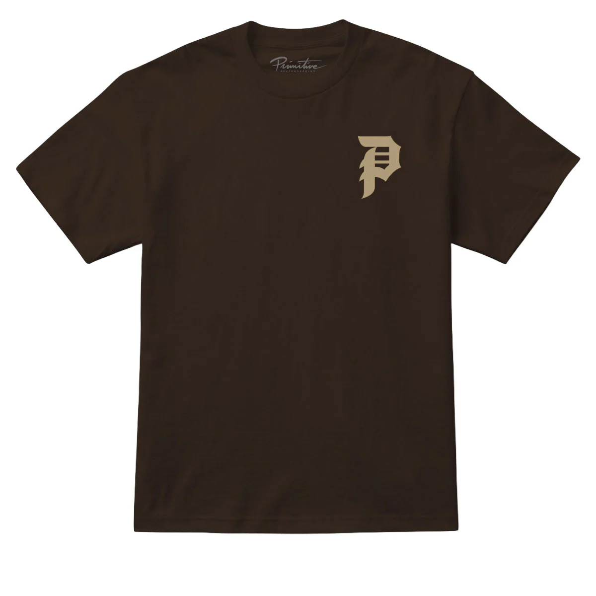 Primitive Dirty P T-Shirt - Brown - Image 2