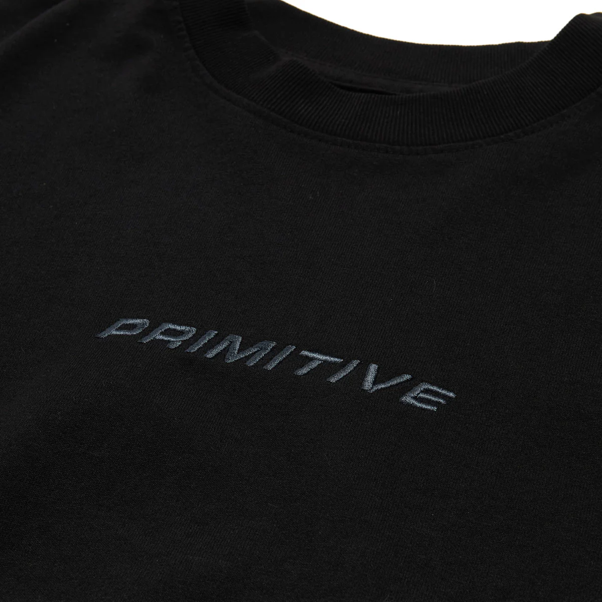 Primitive Euro Slant Two-Fer Long Sleeve Thermal Shirt - Black - Image 2