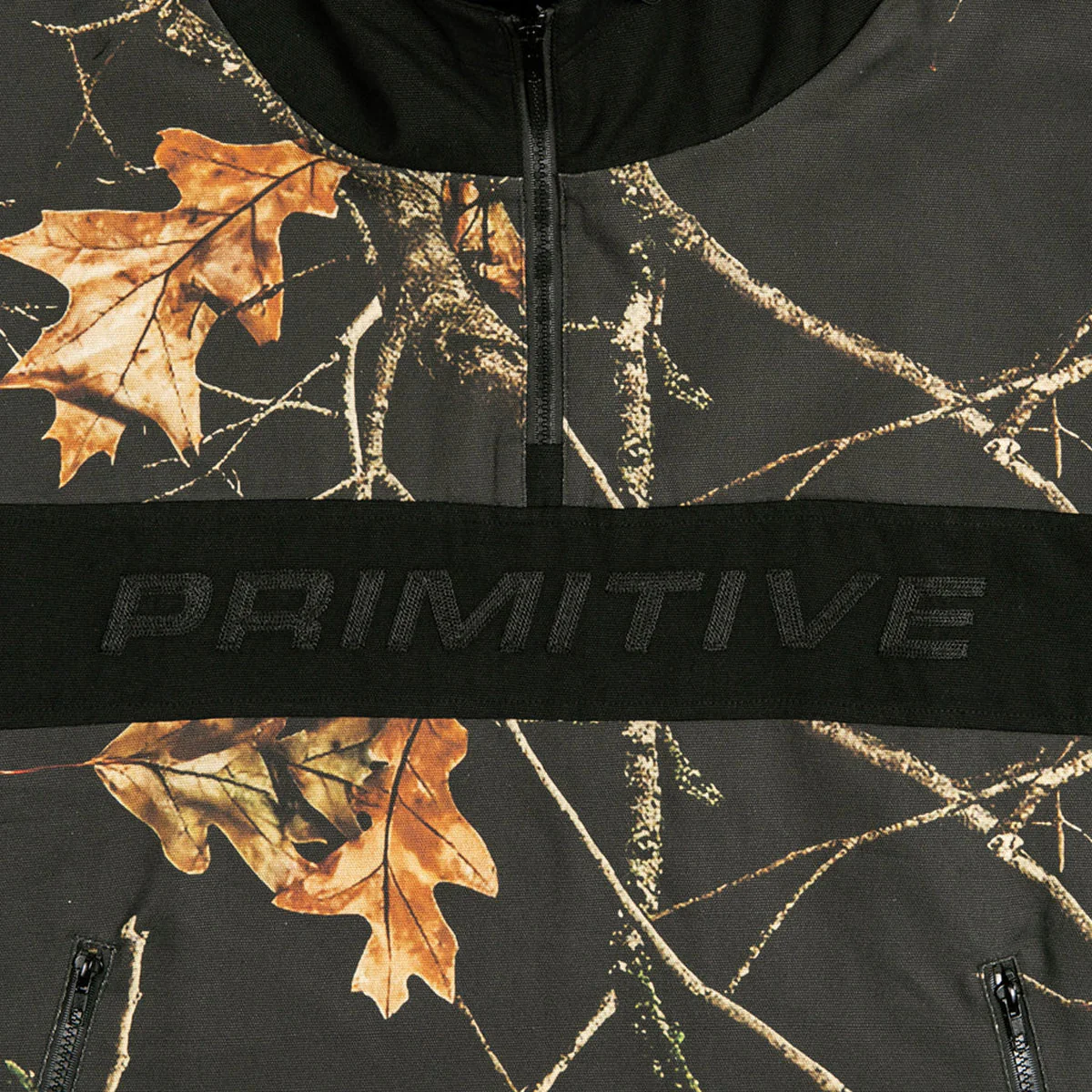 Primitive Night Owl Anorak Jacket - Black - Image 3