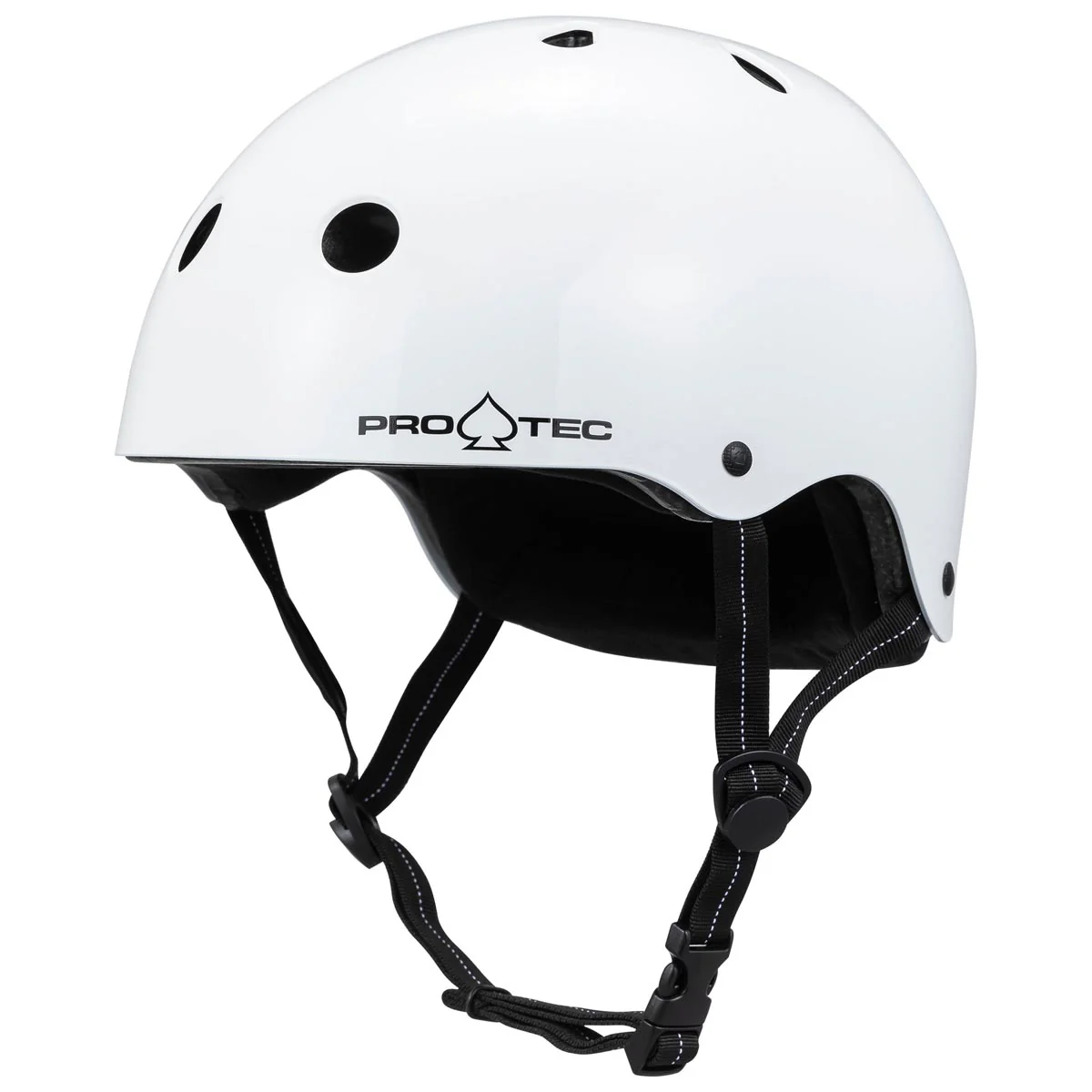 Pro-Tec Low Pro Helmet - Glossy White - Image 3