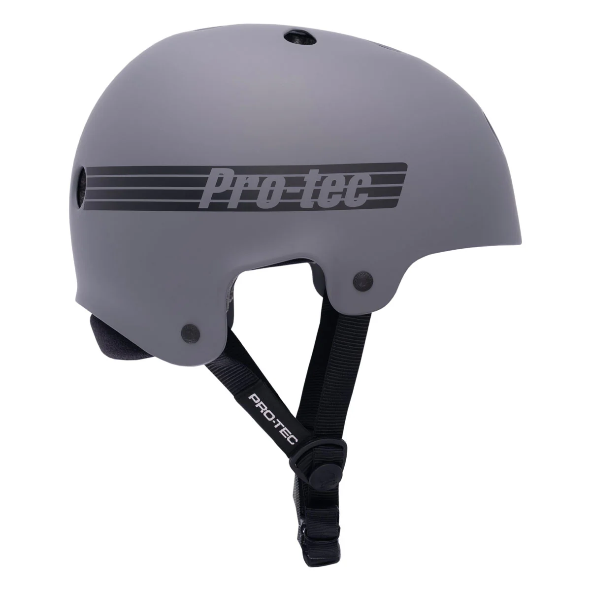 Pro-Tec Old School Low Pro Asia Fit Helmet - Grey Matte - Image 2