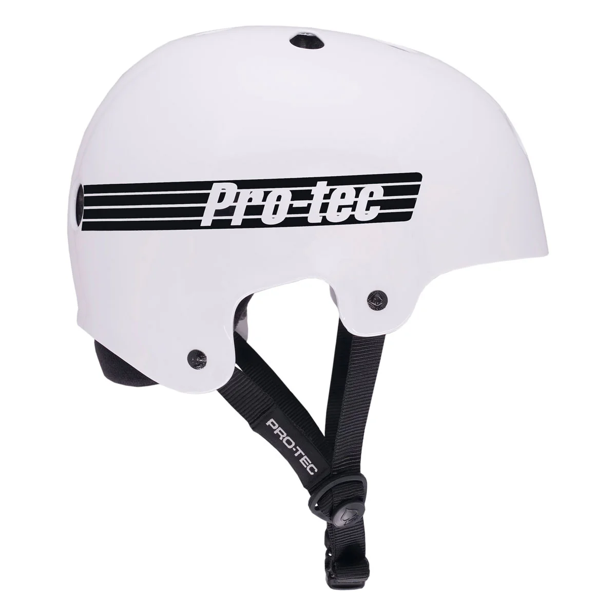 Pro-Tec Old School Low Pro Asia Fit Helmet - White Gloss - Image 2