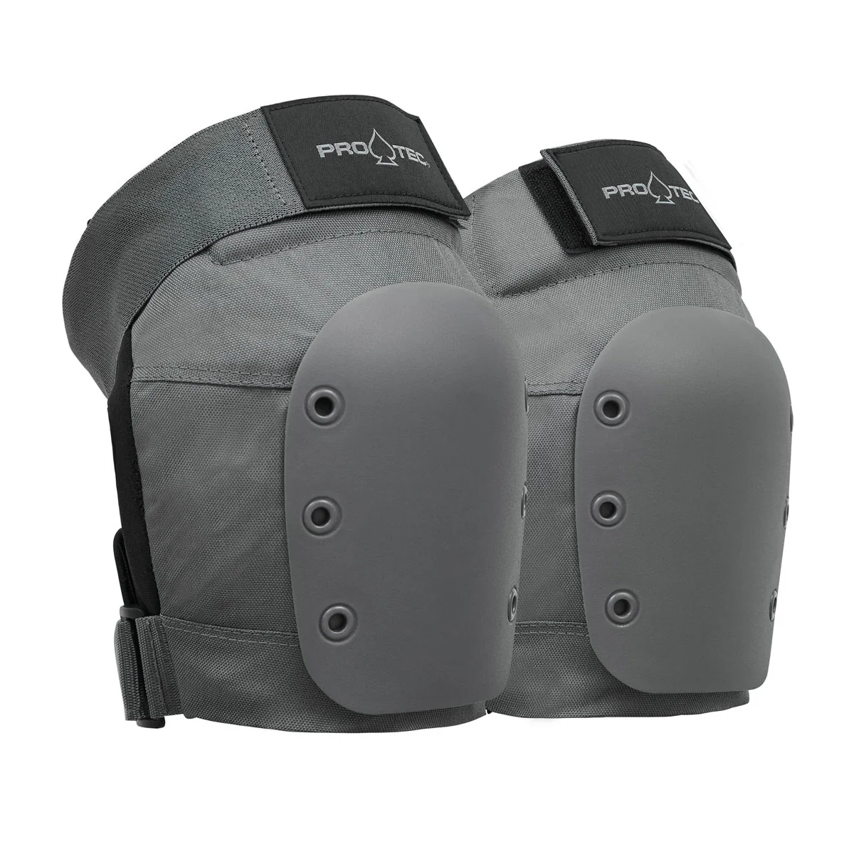Pro-Tec Street Adult 3 Pack Open Back Set Of Pads - Grey - Image 2