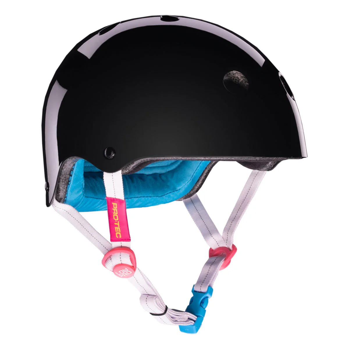 Pro-Tec x Santa Cruz Signature Edition Low Pro Helmet - Black Gloss - Image 3