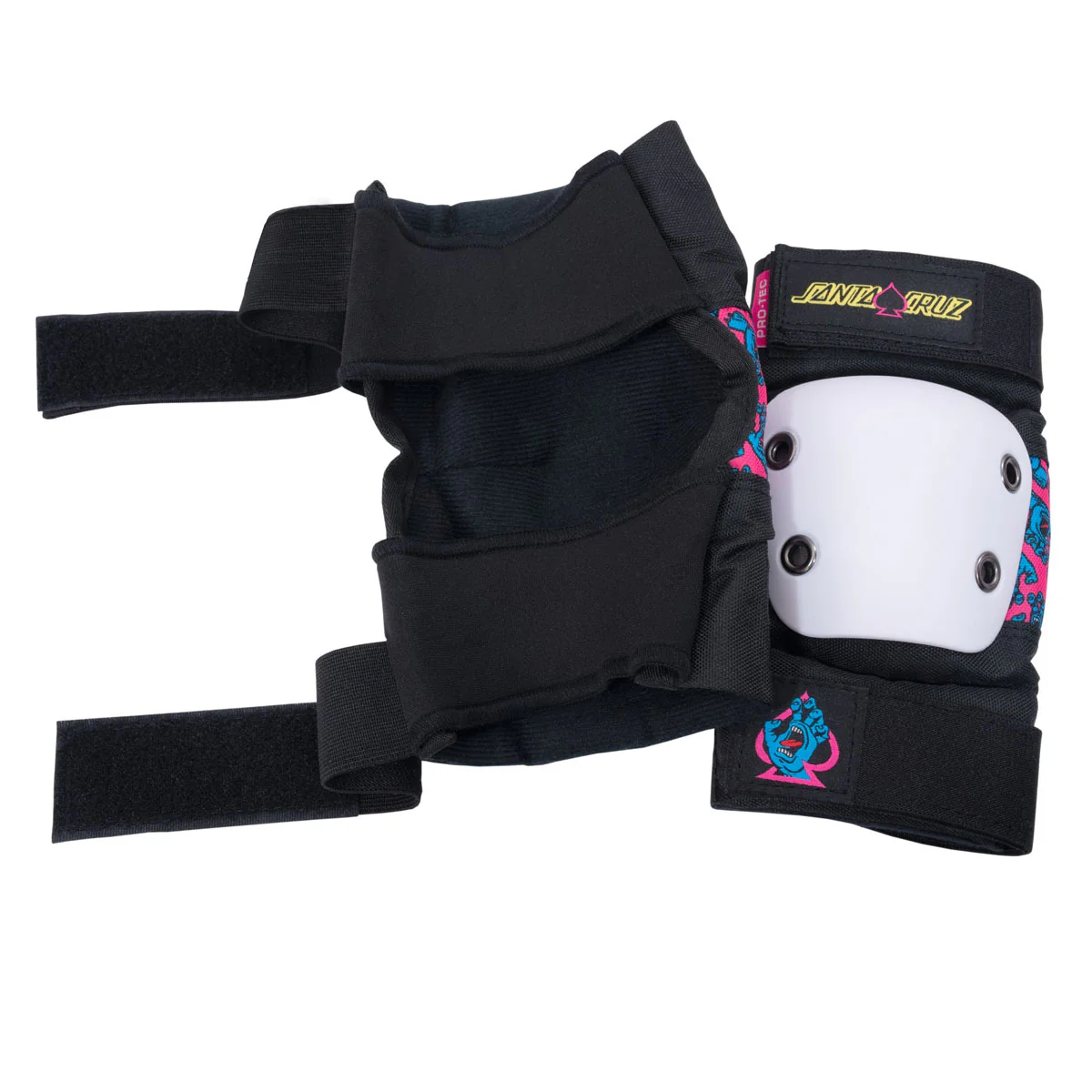 Pro-Tec x Santa Cruz Signature Edition Street Adult 3 Pack Of Pads - Black - Image 3