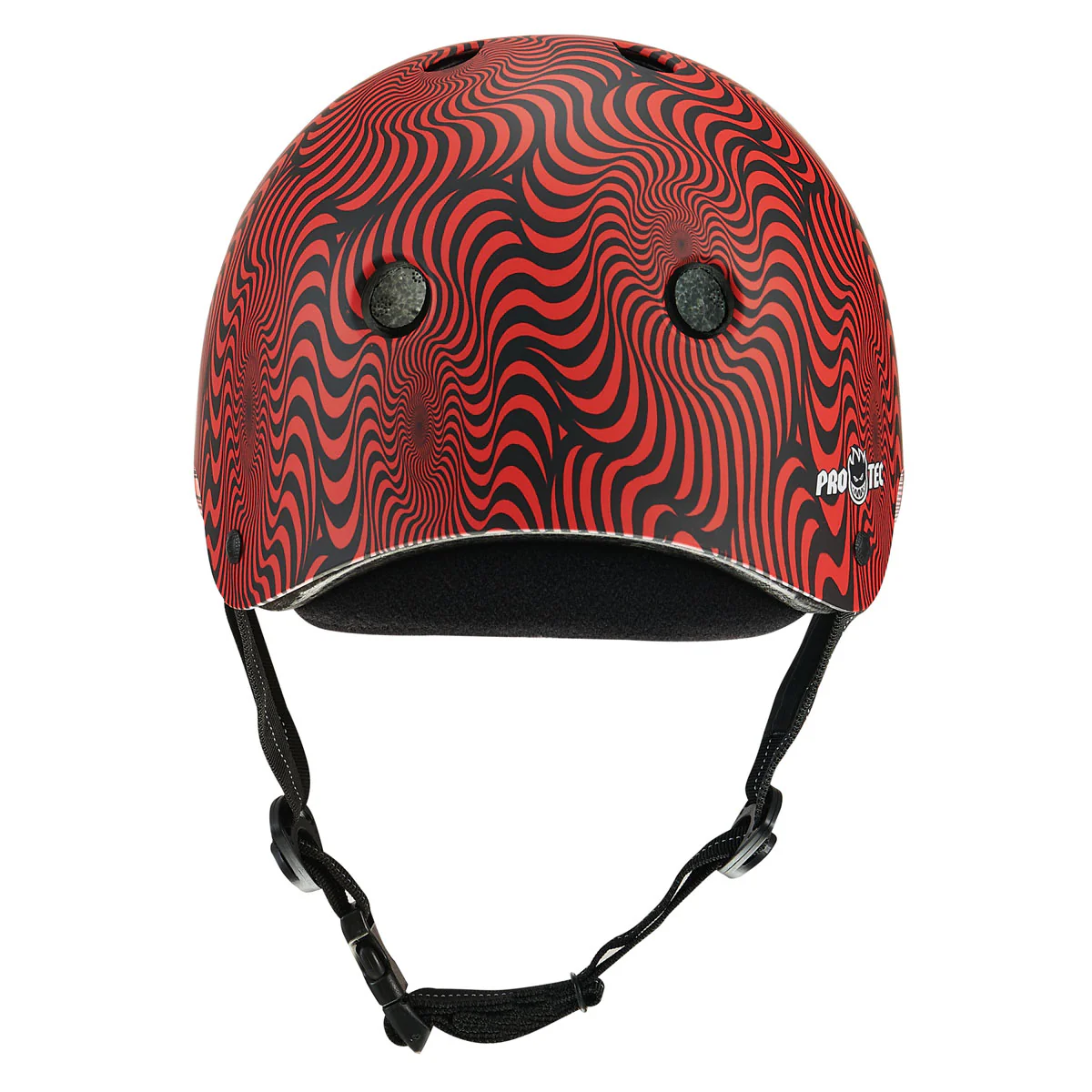 Pro-Tec x Spitfire Low Pro Helmet - Red Swirl - Image 4