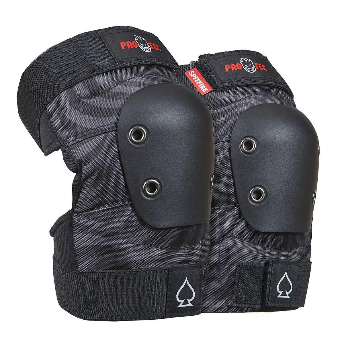 Pro-Tec x Spitfire Street JR 3-Pack Of Pads - Black Swirl - Image 4