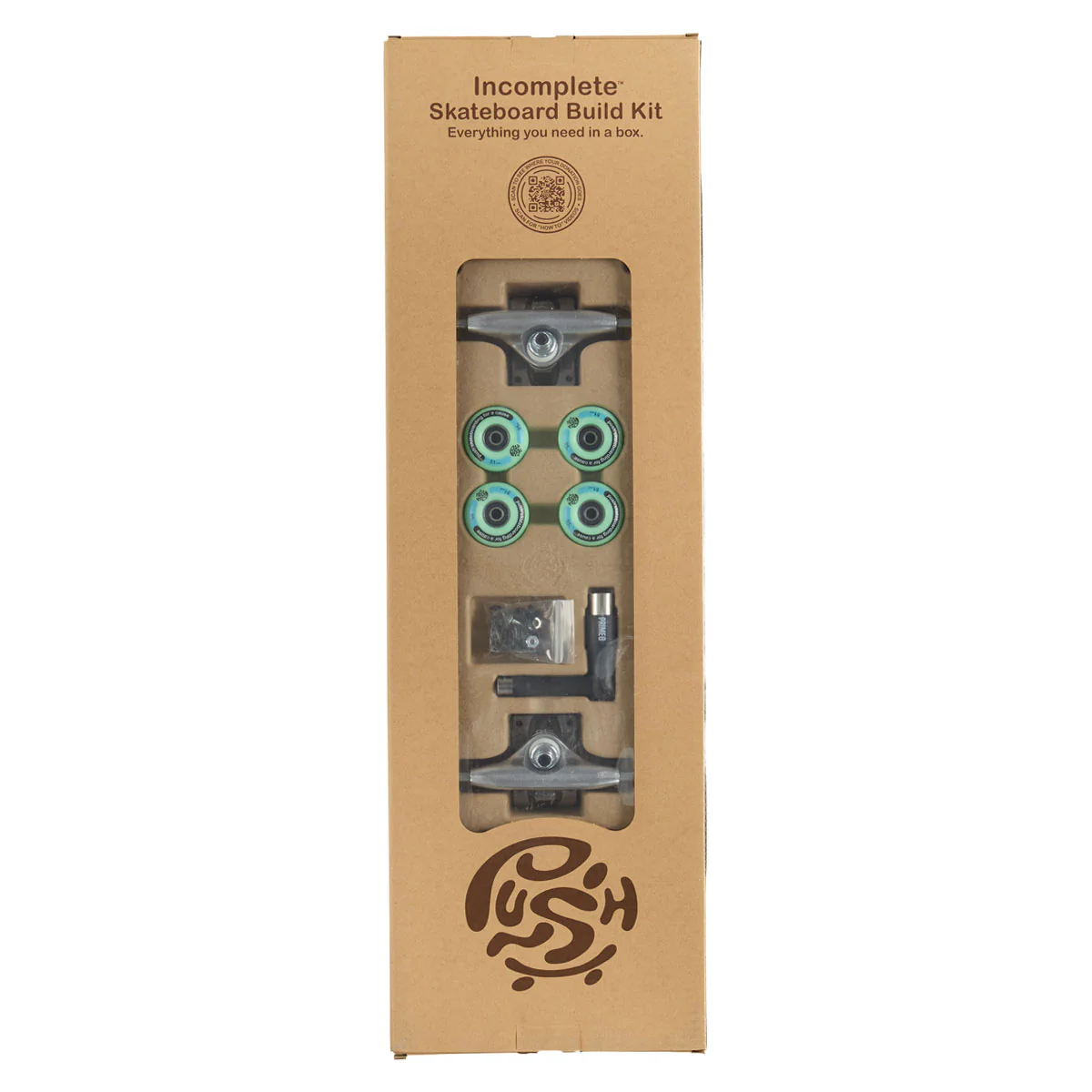 Push Lizard Big Skateboard Complete Kit - Green - 7.00" - Image 2