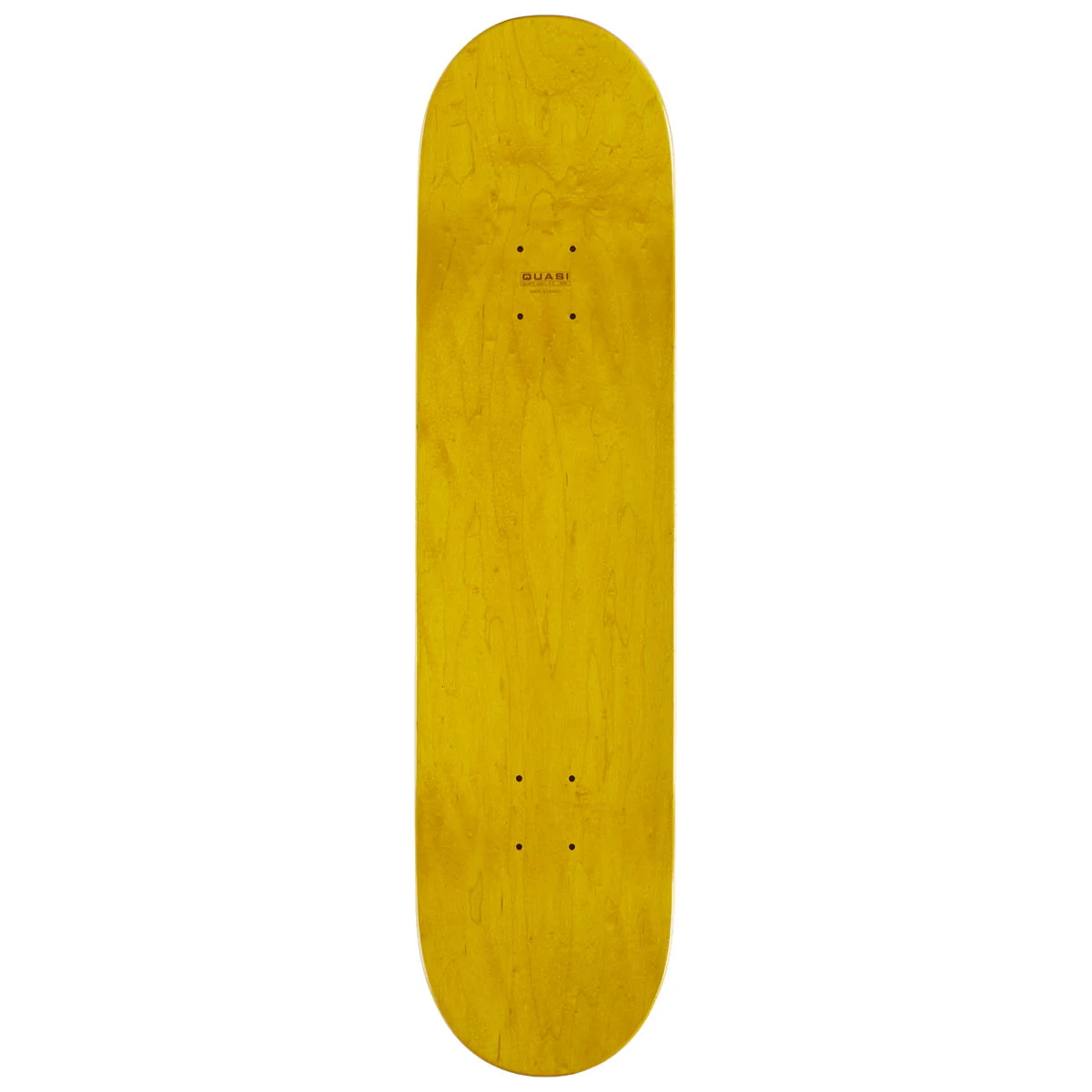 Quasi Lowercase Skateboard Complete - Yellow - 8.00" - Image 2