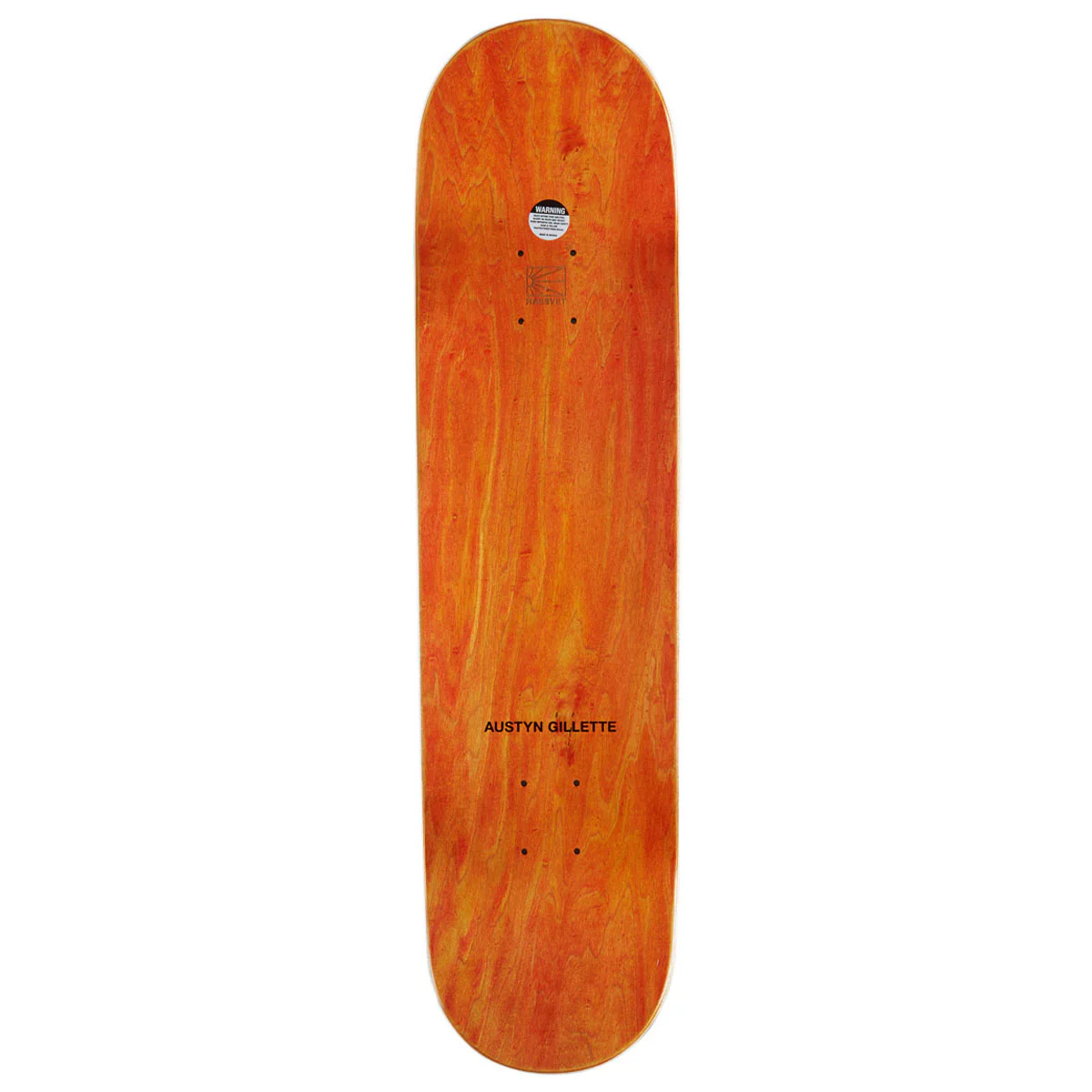 Rassvet Gillette Tangerine Skateboard Complete - 8.25" - Image 2