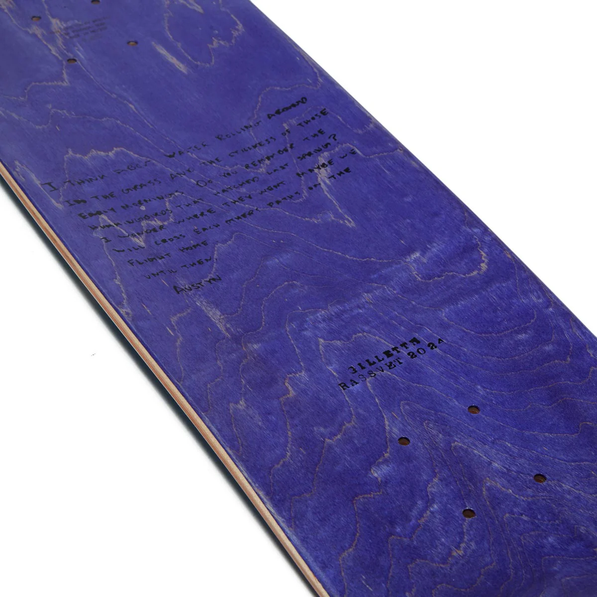 Rassvet Gillette Pro Skateboard Deck - 8.25" - Image 4