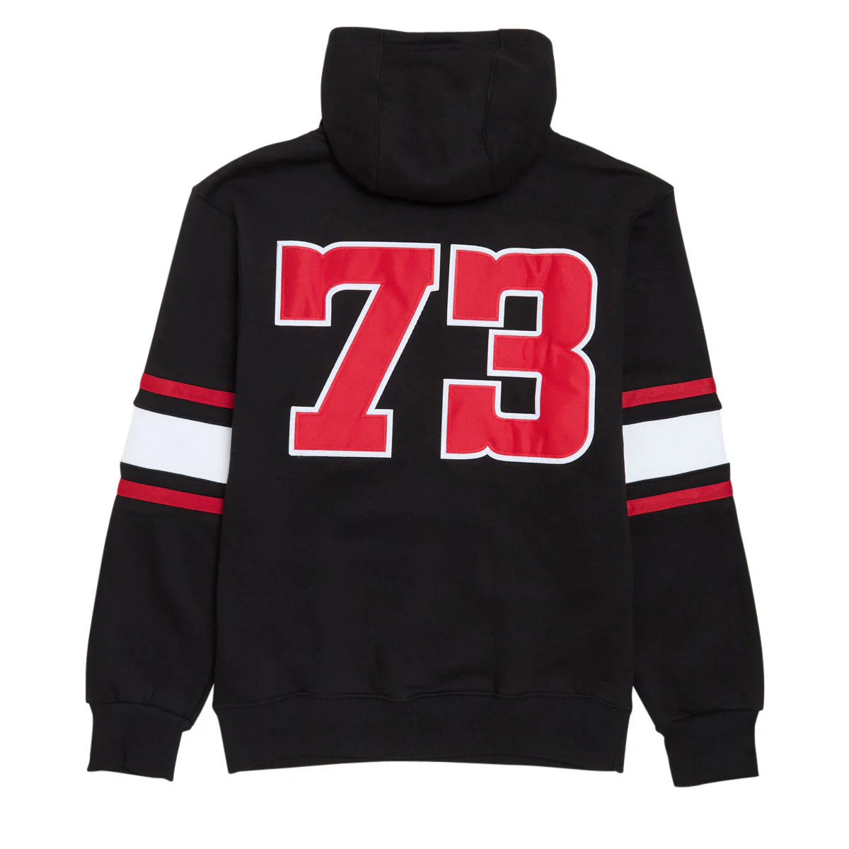 RDS Rink Hoodie - Black/Red - Image 2