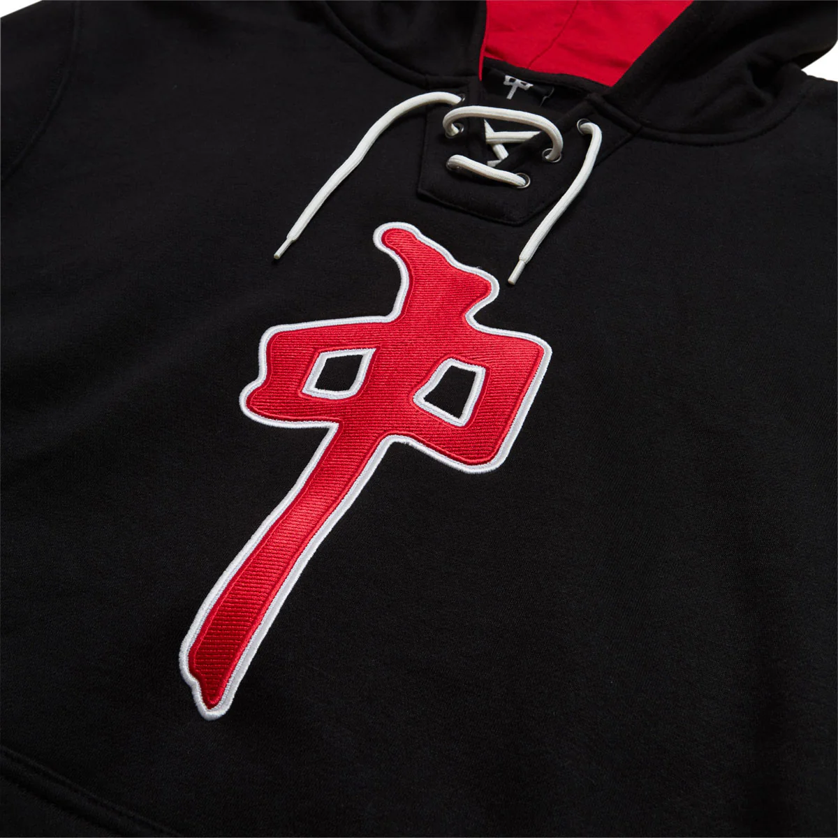 RDS Rink Hoodie - Black/Red - Image 3