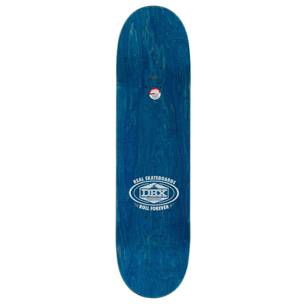 Real Ishod DBX Mariposa Chrome Redux Twin Tail Skateboard Deck - Black - 8.30" - Image 2
